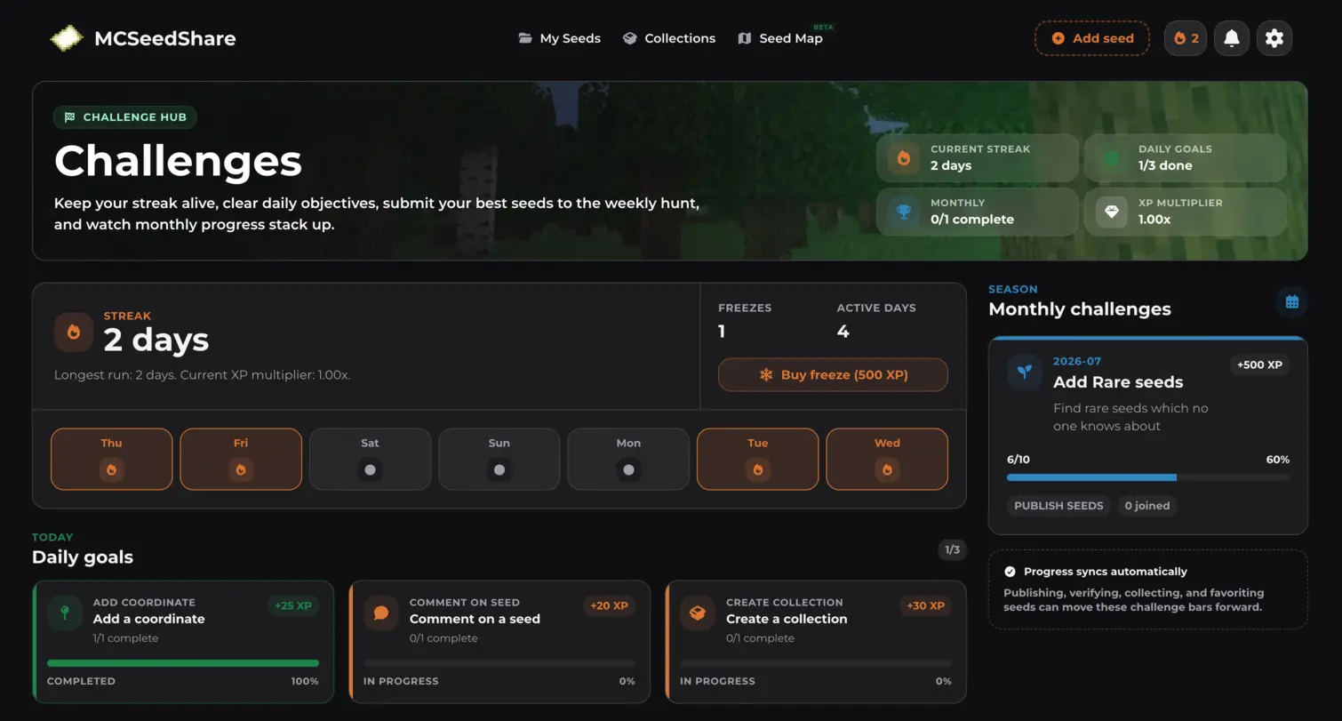 Daily Goals, Weekly Hunts & Community XP: Complete Guide